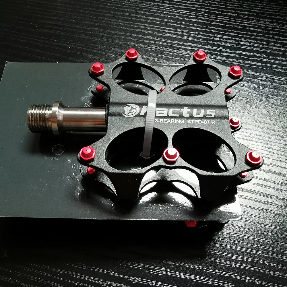 Педали велосипеда MTB titanium сплав BMX герметичный 3 подшипника дорожный мотоцикл
