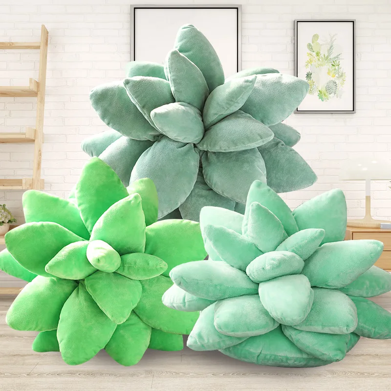 

1pc 25/45cm Soft Simulated Succulent Plants Cactus Plush Toy Stuffed Cute Pillow Sofa Cushion For Kids Child Adult Birthday Gift