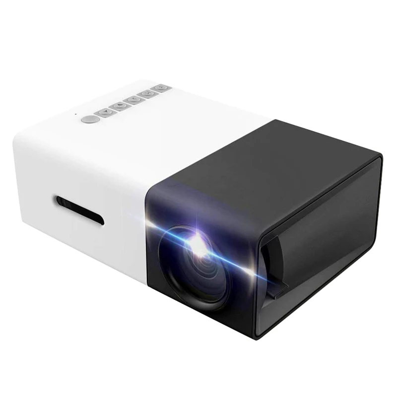 Мини Портативный светодиодный проектор смартфон Карманный с AV USB SD HDMI для