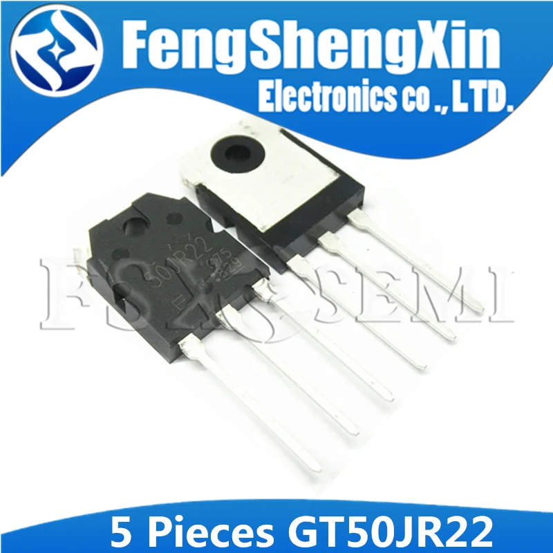 5 шт. транзистор GT50JR22 TO247 50JR22 N CHANNEL IGBT|Интегральные схемы| |