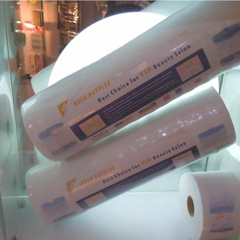 1 небольшой туалетной бумаги/100 шт Устранимый бумажный воротник полосы