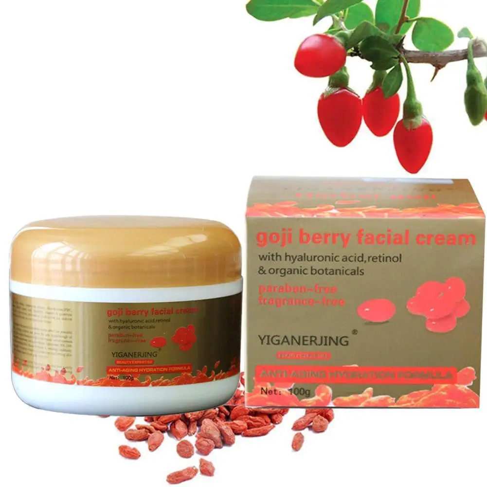 

100ml Goji Cream Wolfberry Night Cream For Face Anti Tightening Face Youth Berries Goji Cream O6G8