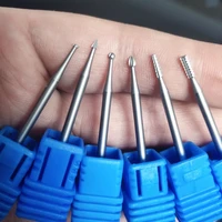 tungsten carbide nail drill bit milling cutter eletric manicure machine equipment cuticle clean burr pedicure accessories tools