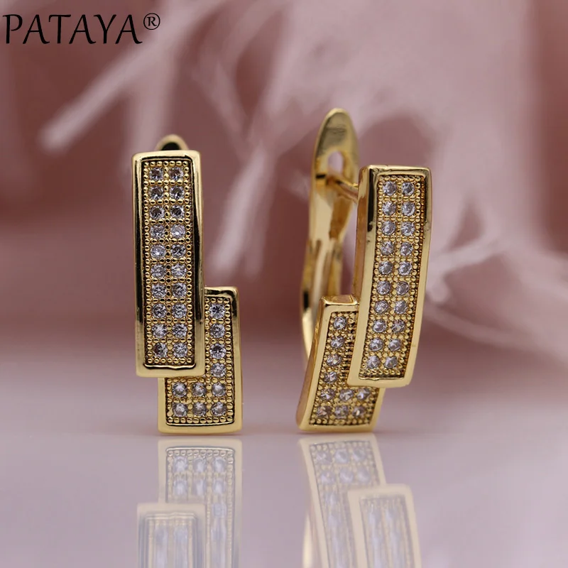 Серьги подвески с инкрустацией из микровоска розовое золото 585 пробы жемчугом