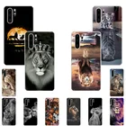 Мягкий силиконовый чехол из ТПУ для телефона Huawei Honor 30 20 Pro 8X 9X lite 8S 9S 9C 9A Y5P Y6P Y8P Y8S Y7A Y9A Y7P, чехол с изображением короля тигра льва