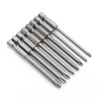 8 шт. 75 мм насадки для отверток с магнитной крестовой отверткой из стали S2 PH0 PH1 PH2 набор