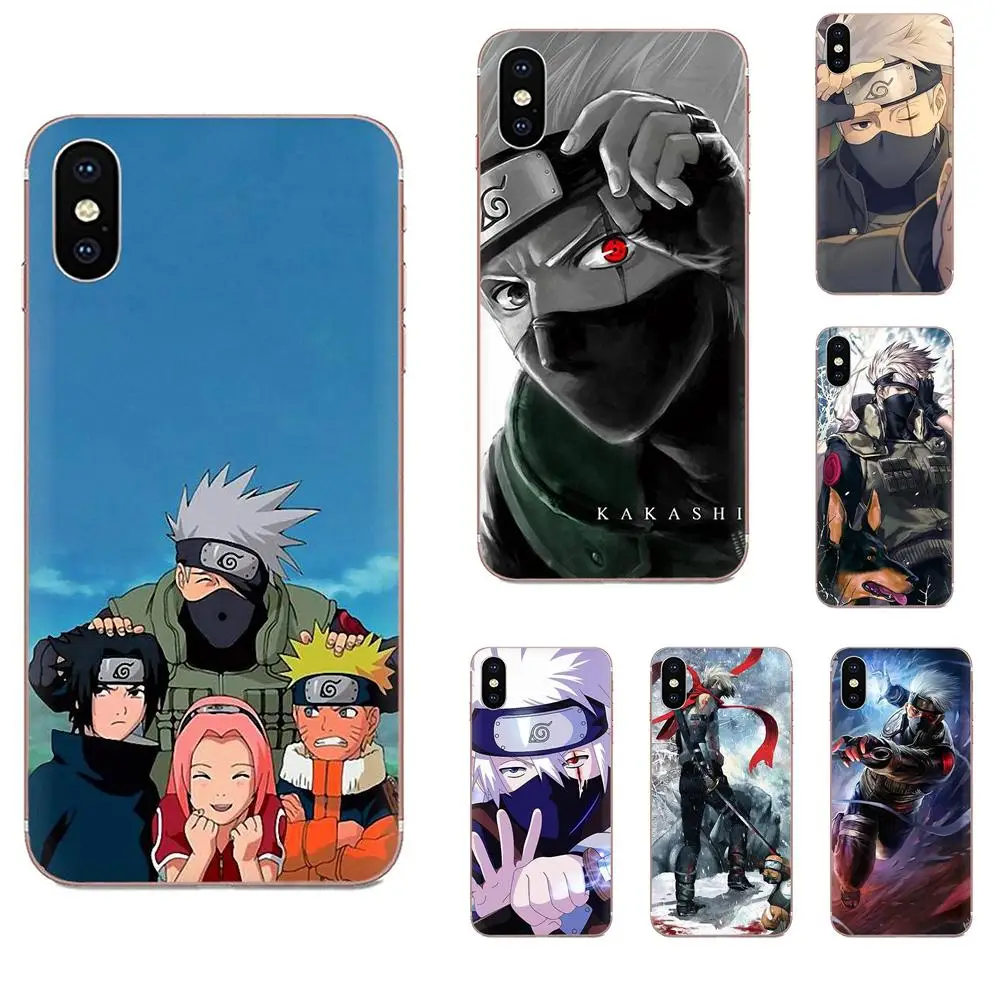ТПУ стильный корпус Наруто Какаши аниме для Galaxy Alpha Note 10 Pro A10 A20 A20E A30 A40 A50 A60 A70 A80 A90