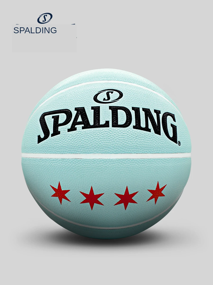Оригинальный Spalding Баскетбол PU NO.7 мужские коз Basketbol мяч Baloncesto баскетбольные кеды