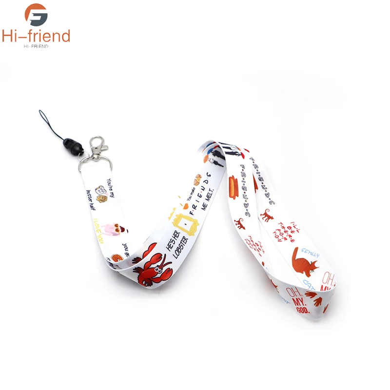 Шейный ремешок для ключей ленточный брелок удостоверений личности визиток