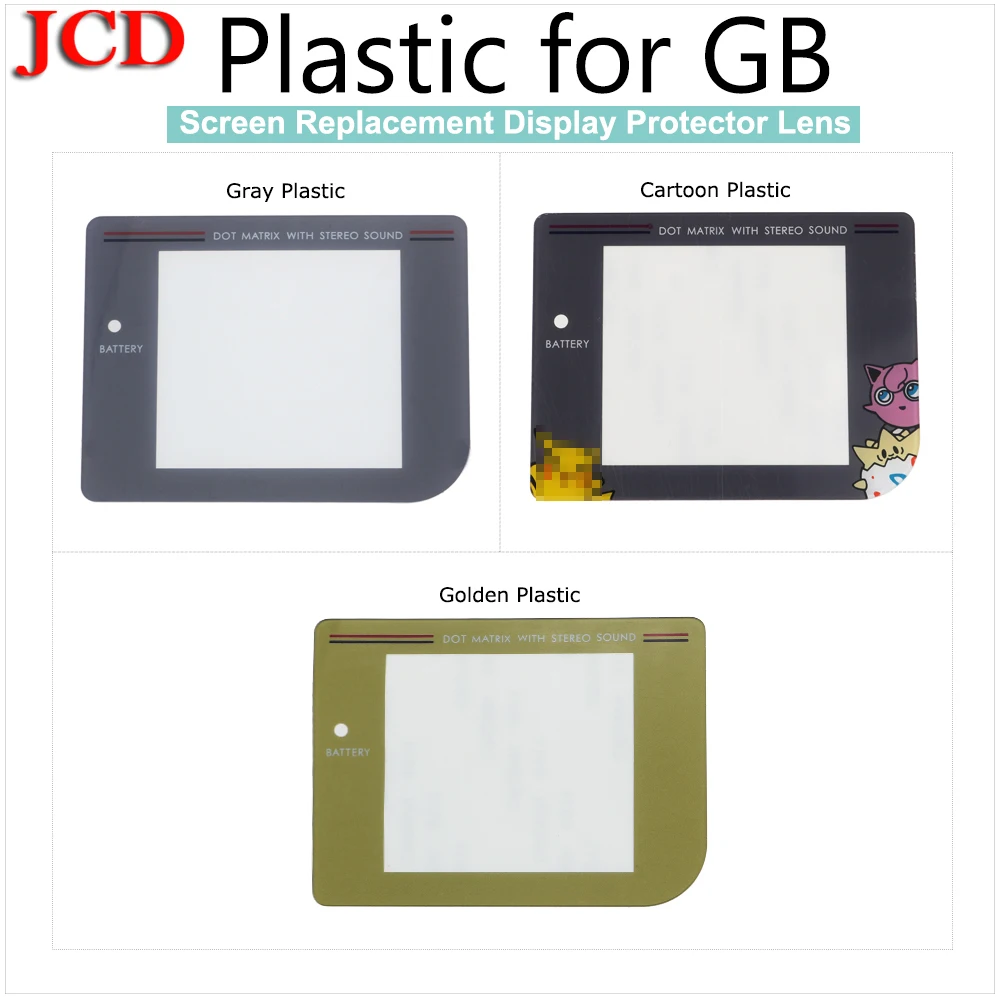 JCD 30 шт. Новинка защитный экран линзы для Nintendo Gameboy Замена GameBoy ГБ диметилглицын