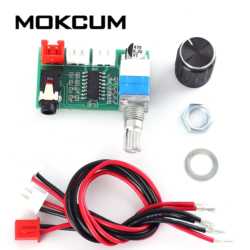 

DC 5V Voice Audio Amplifier Module AUX PAM8403 Stereo 3W+3W Digital Power Amplifier Board