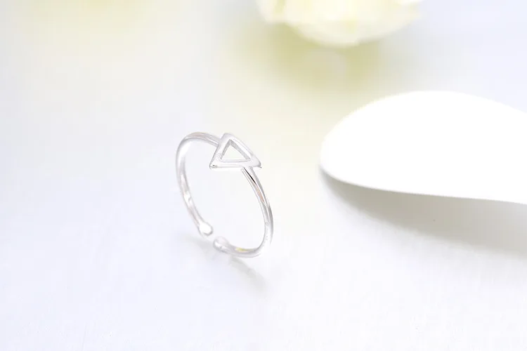 Kindey новые модные серебристого цвета треугольные кольца для мужчин и женщин Boho