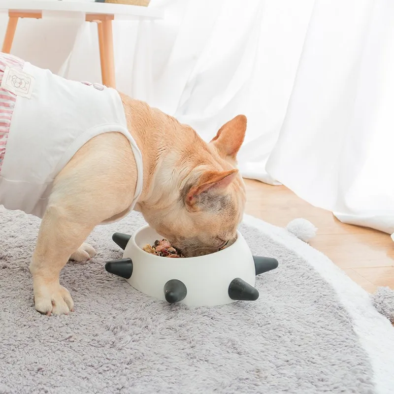 Нескользящие собачья миска стенд дорожная бутылка для воды с собака Кормушка