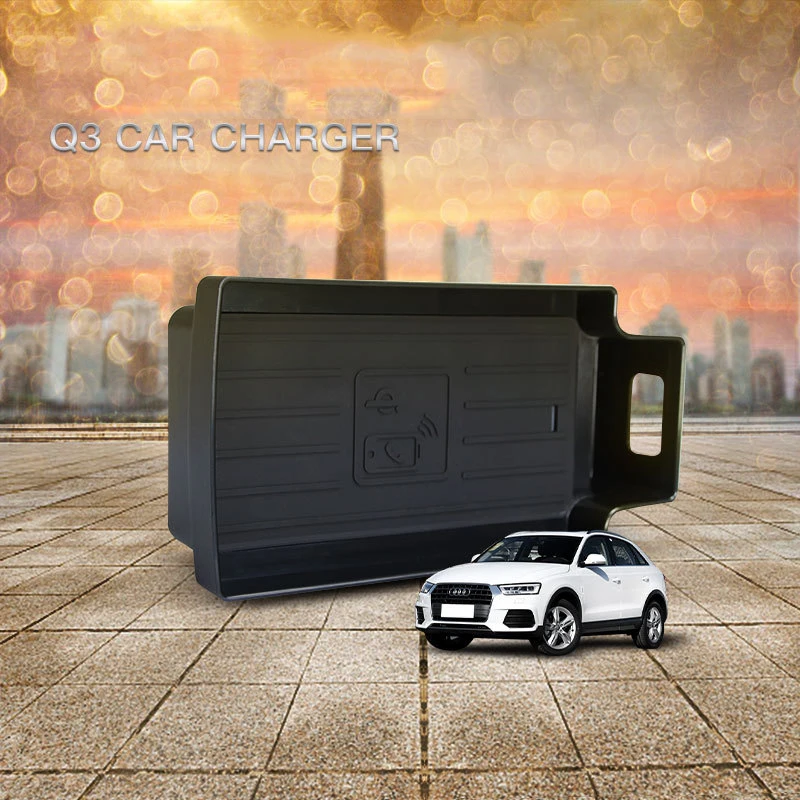 15 Вт Qi Беспроводная зарядка Автомобильная консоль быстрое зарядное устройство