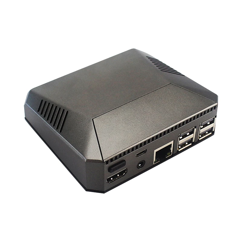 Аргон Raspberry Pi 3 Model B+ аргон Алюминиевый Чехол Съемный магнитный GPIO крышка металлический корпус+ вентилятор охлаждения теплоотвод для RPI 3B+/3B