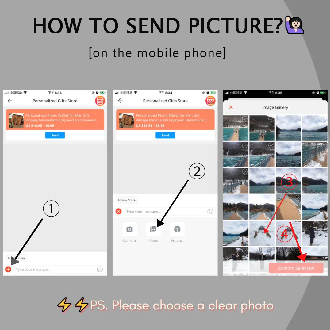 

Women Luxury Wallet Custom Picture & Text Personalized Mother's Day Gift for Her Short Wallets Engraved Photo Birthday Gifts