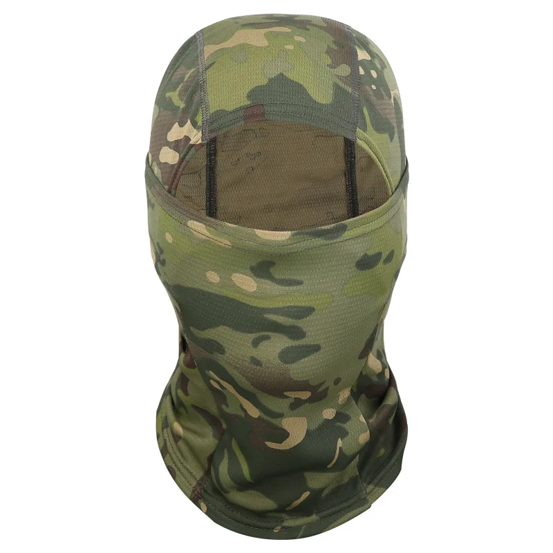 Military Tactical Balaclava Cap CP Camouflage Full Face Mask Cycling Hunting Army Helmet Liner Airsoft |
