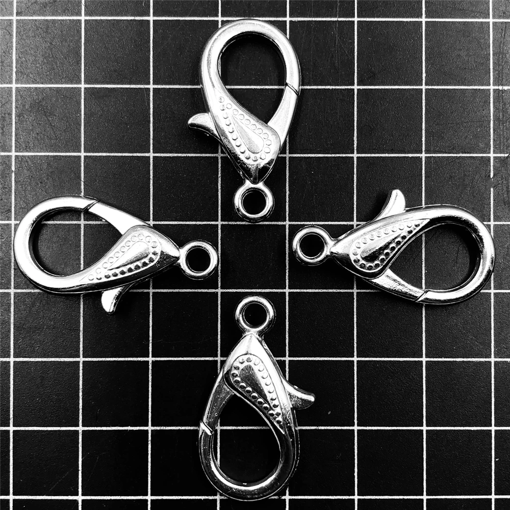 100 шт. металлические застежки-карабины в виде глаз | Украшения и аксессуары