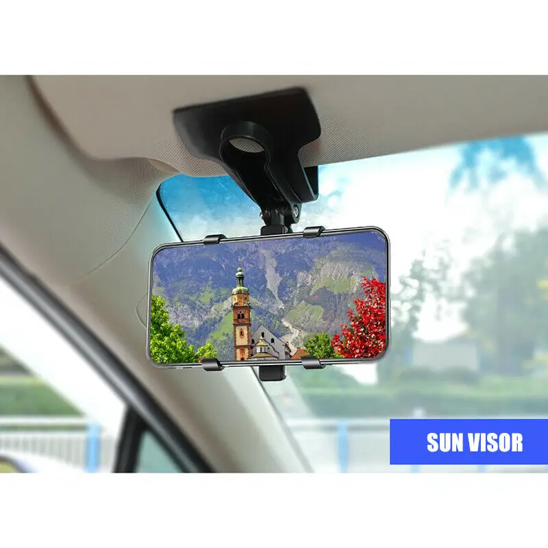 

Universal Car Dashboard Phone Holder Clip 360 Rotation For 3-7 Inch Smartphones Car Dashboard Phone Holder