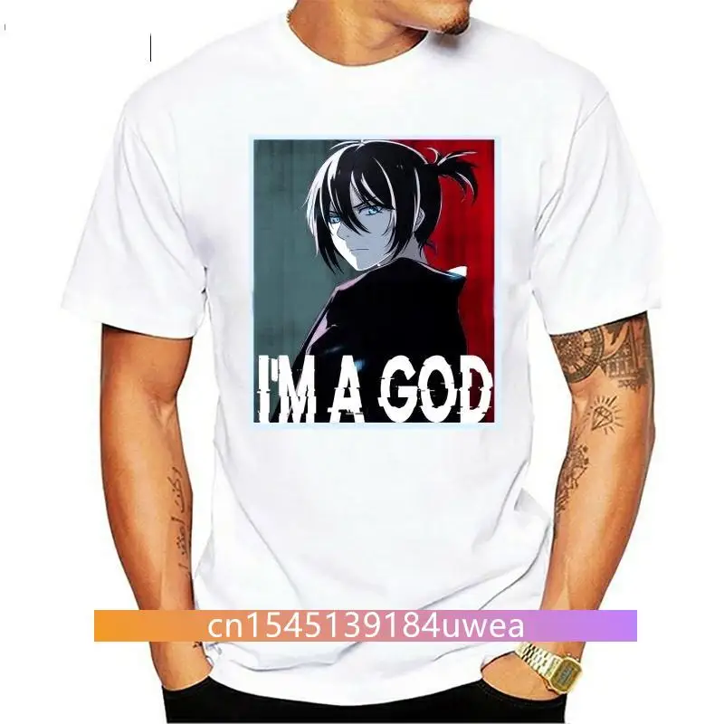 

Men tshirt I&#39M A GOD YATO Noragami T Shirt women T-Shirt tees top