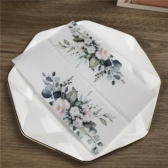 50 шт. Новое Свадебное приглашение с принтом Стразы конверт сделай сам