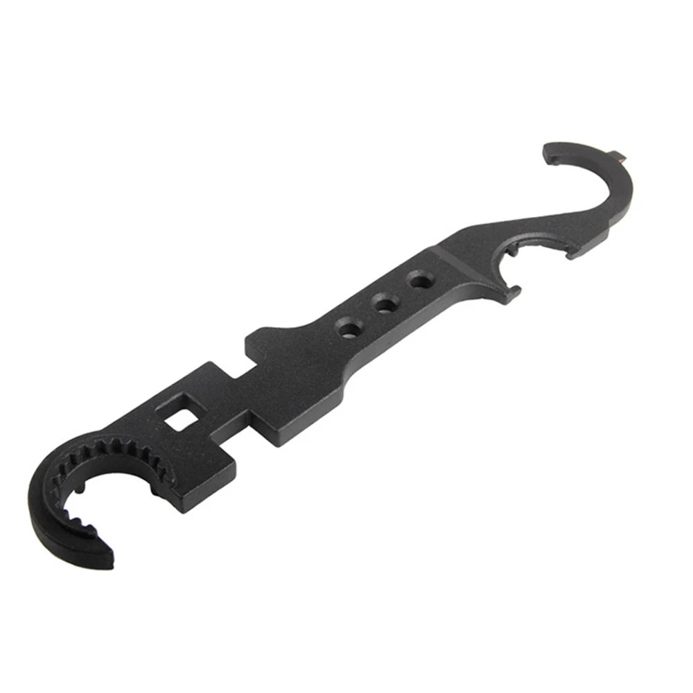 Armorers Chave Combo Armorer Ferramenta Barril Porca Estoque Ferramentas Acessórios 31cm Handguard Remover Ar15 m4 2 chave chave barril porca estoque ferramentas acessórios