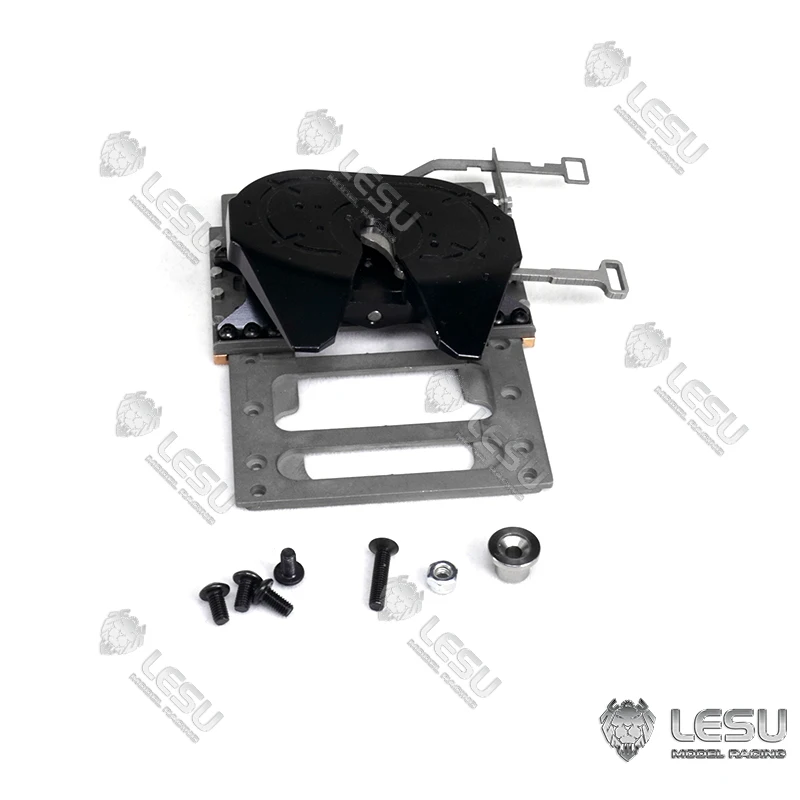 LESU металлическое подвижное пятое колесо тяговое сиденье для 1/14 RC DIY TAMIYA трактор