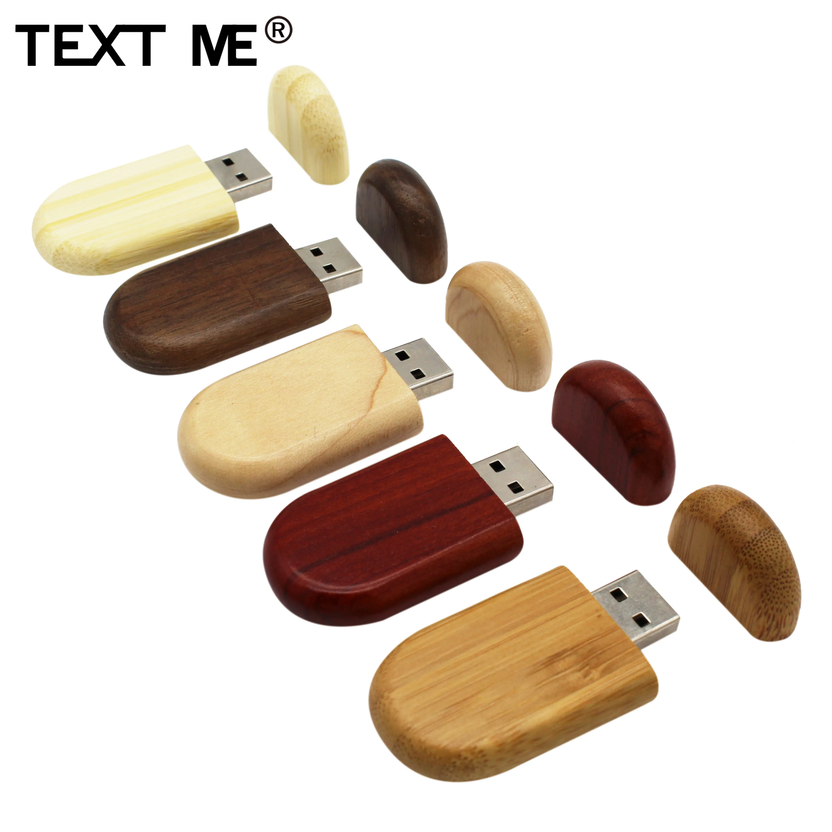 Usb флеш-накопитель TEXT ME Maple wood, usb 2,0, 4 ГБ, 8 ГБ, 16 ГБ, 32 ГБ, 64 ГБ