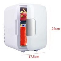 dc 12v 4l car refrigerators portable mini fridge ultras quiet low noise freezer cooler and warmer fridge outdoor