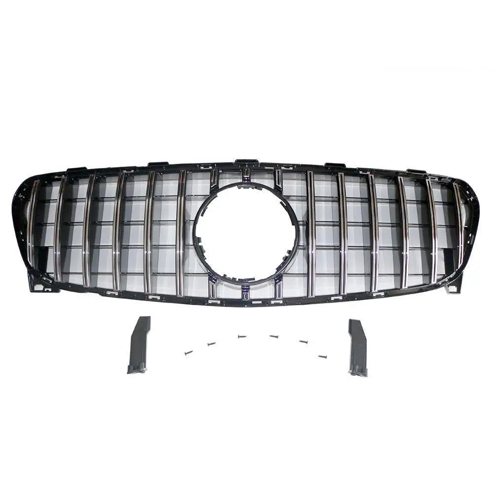 Передний гриль для Mercedes Benz GLA X156 GLA200 GLA250 GLA45 AMG 2017 2018 2019 GT R Panamericana решетка бампера