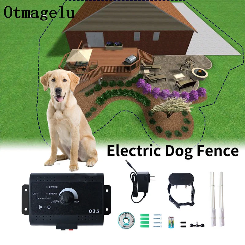 

2021 New 1PC Pet Electronic Fence Pet Wireless Pet Trainer Bark Arrest Pet Supplies Dog Electronic Training Collar Hot Sales