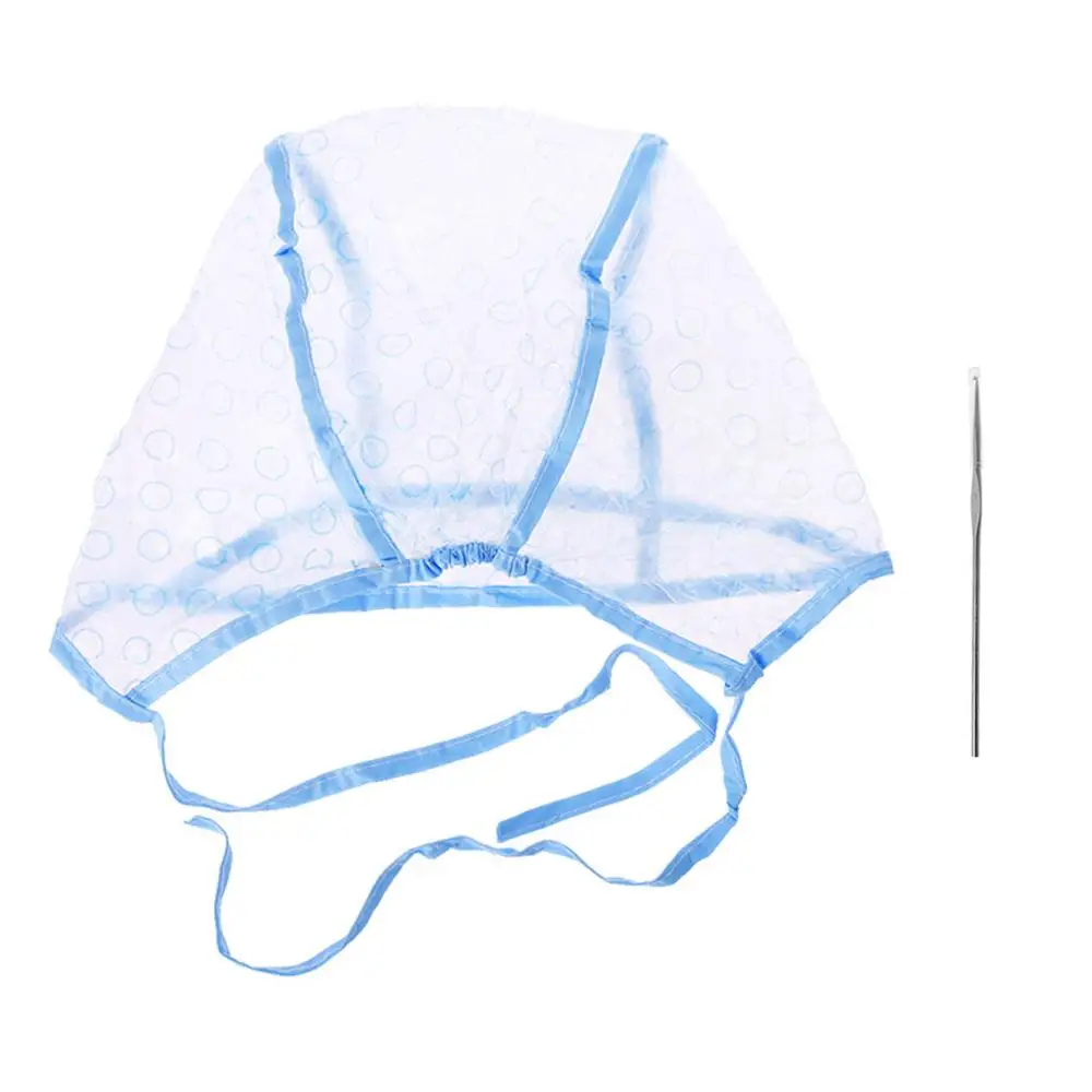 2 шт./компл. колпак для окраски волос + крючок раскрашивания хайлайтер покрытие