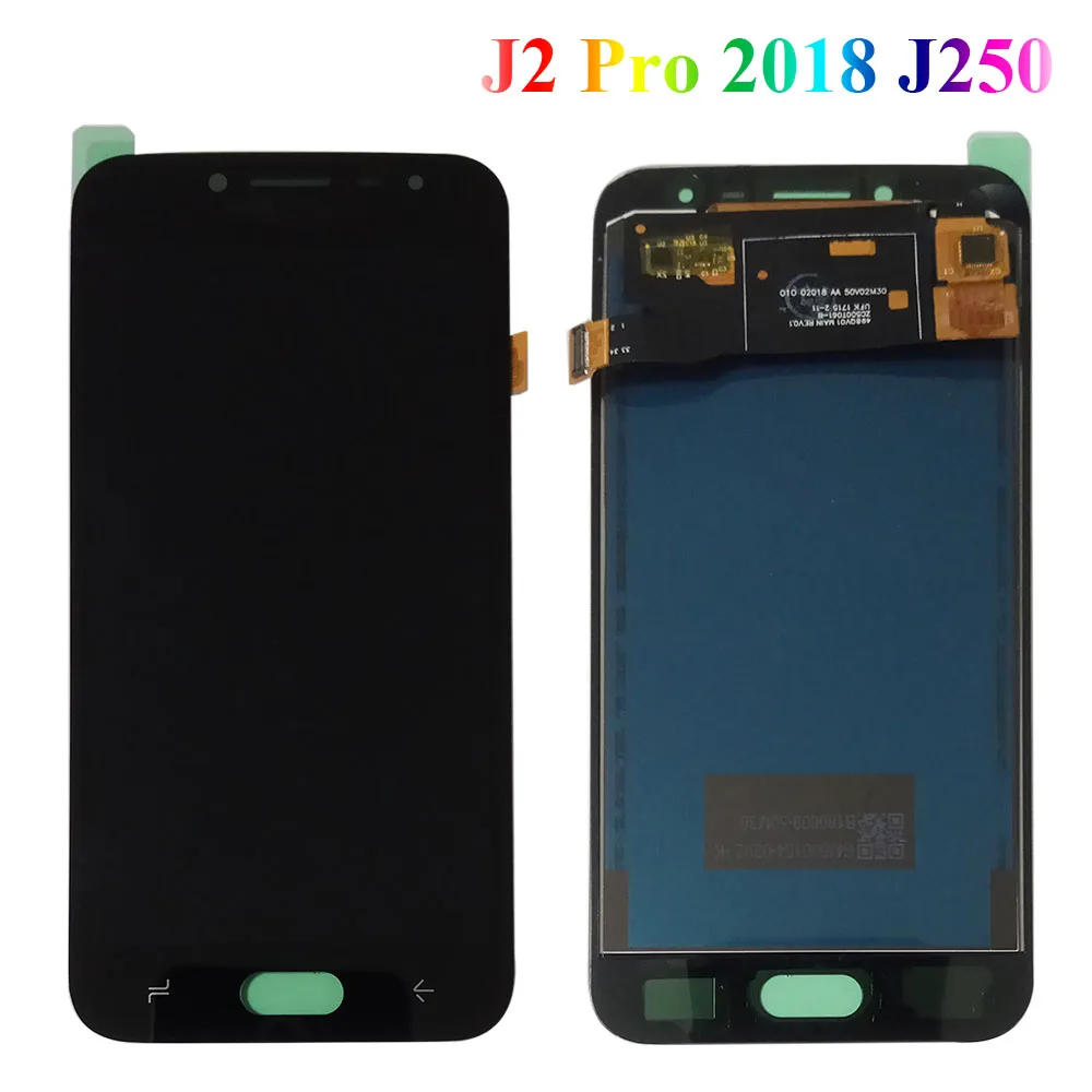 ЖК дисплей 5 0 &quotJ250 для Samsung Galaxy J2 Pro 2018 J250 J250F J250H JSM J250F/DS сенсорный экран панель