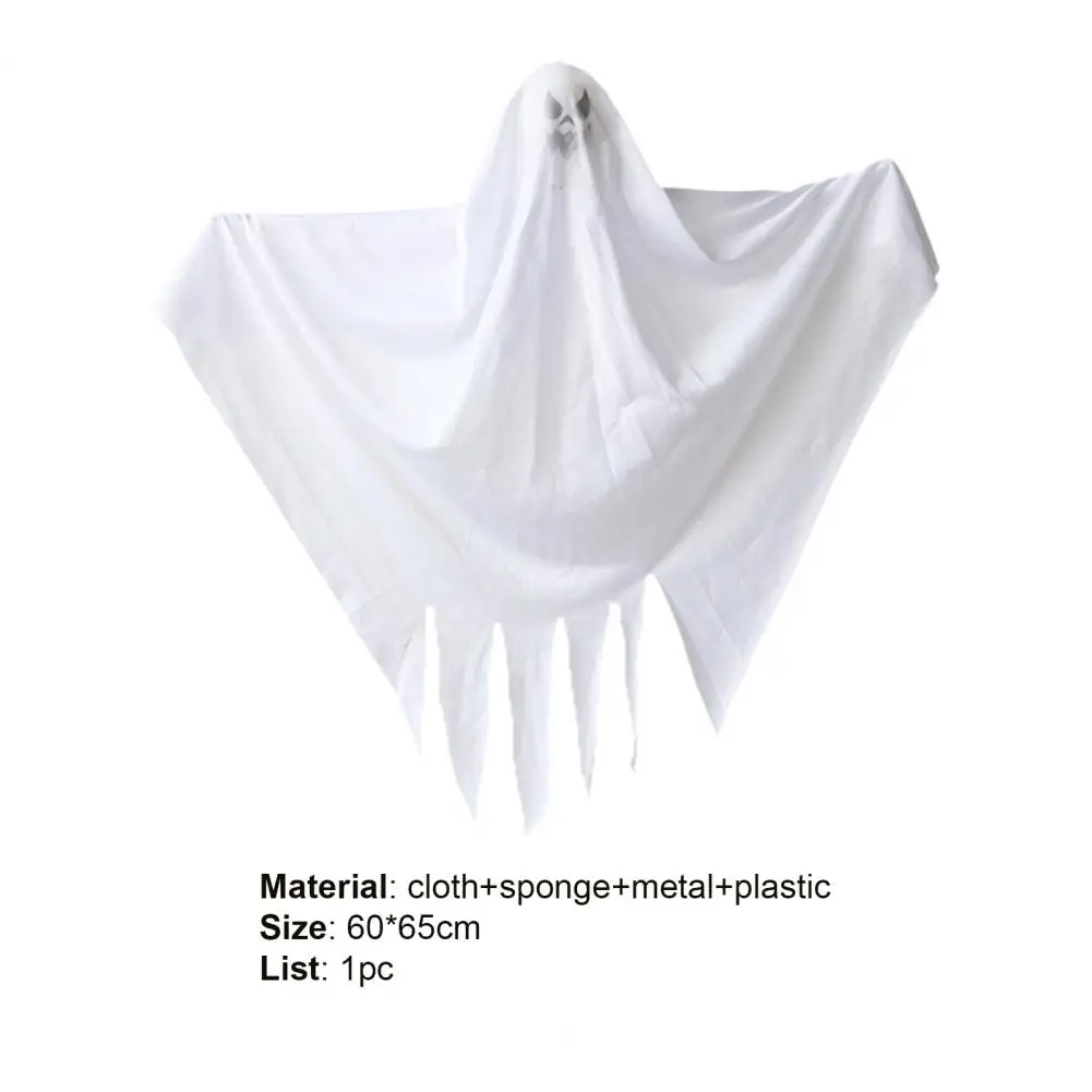 

Ghost Pendant Flexible Lightweight Fabric Halloween Hanging Ghost Decorations for Home