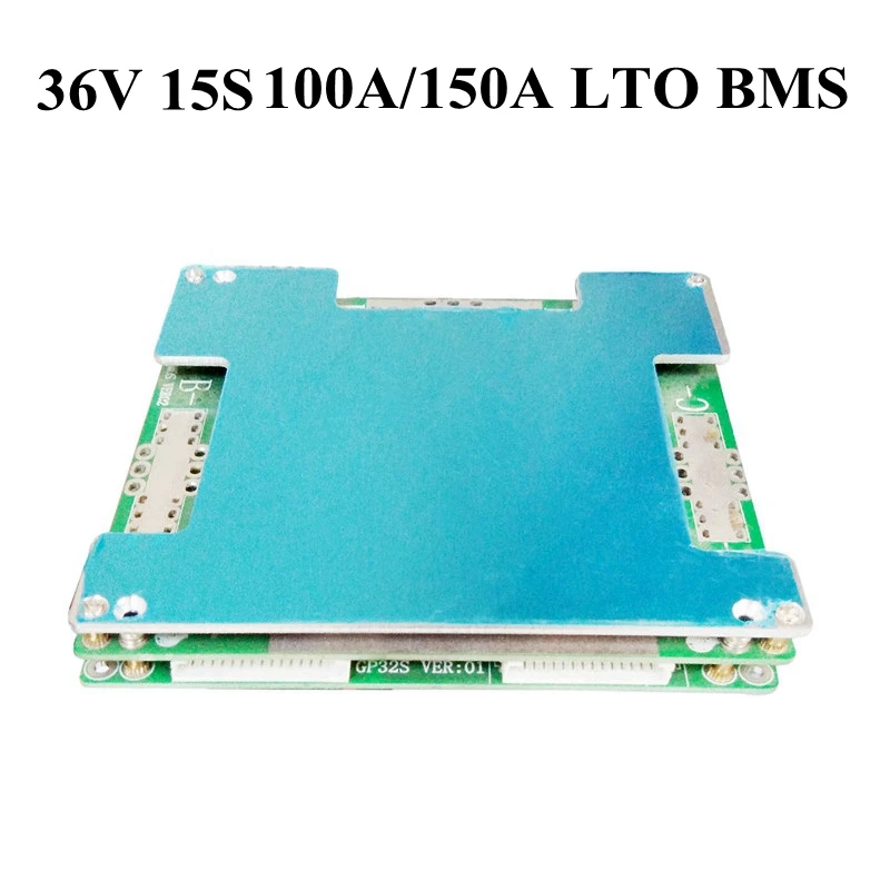 36v 15s 100A 150A аккумулятор из лития и титана Защитная плата LTO Bms BMS 15s для высокотокового применения поделки коробка для батареек