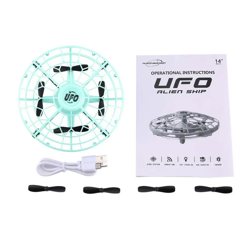 AX 8601 мини Радиоуправляемый Дрон с датчиками 2 4G 4CH Квадрокоптер Gyro Fly Ball умный