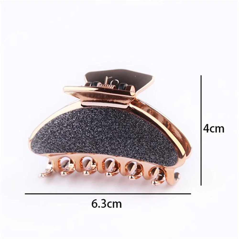 1 шт. простые шикарные женские заколки для волос Краб коготь Модные Твердые