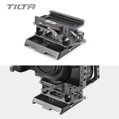 Tilta BMPCC 4K TA-T01-A-G Полная Клетка для камеры все аксессуары для камеры Blackmagic Верхняя ручка Боковая ручка F970 пластина - Цвет: LMS Baseplate