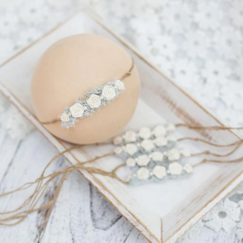 Детская повязка на голову с цветами для девочек студийные головные уборы