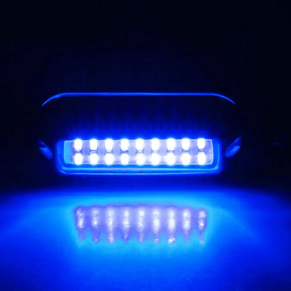 

50W Marine/Boat 27 LED Stainless Steel Boat Transom Light Underwater Pontoon Ship Boat Accessories Light Waterproof Marine Light