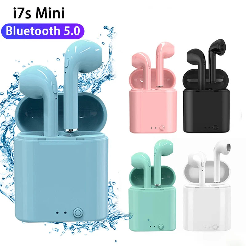 i7s TWS Bluetooth Earphones Mini Sports Headset Waterproof Earbuds Music Earpieces For Huawei Iphone Xiaomi Wireless Headphones