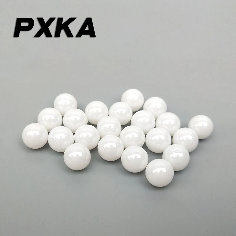 

Free shipping 12.7mm 7/16" 1/2" Ceramic Bearing Balls ZrO2 Zirconia Zirconium oxide G10 mm