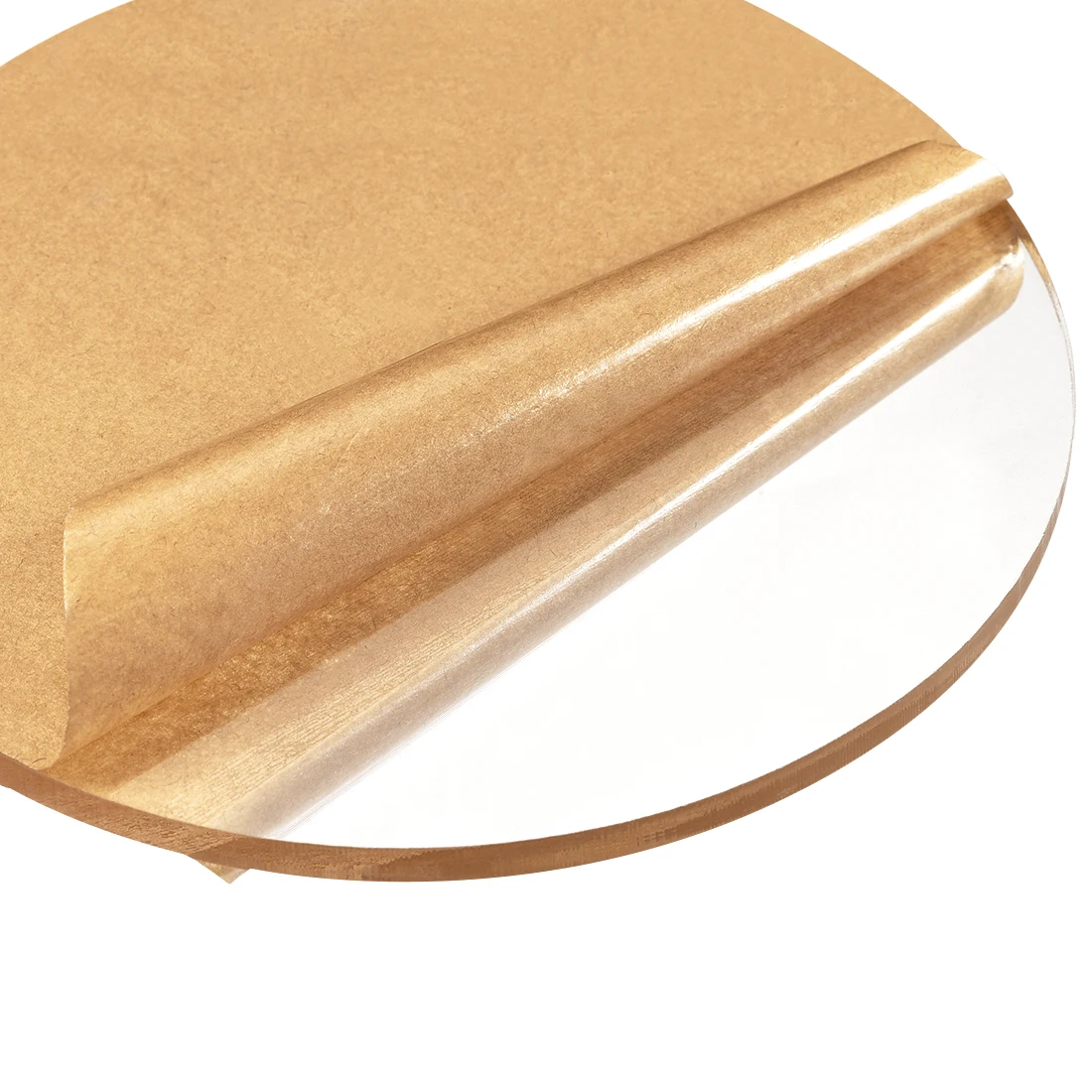 Uxcell акриловый лист Круглый диск прозрачный Толщина 6 мм диаметр 5 дюймов круглый