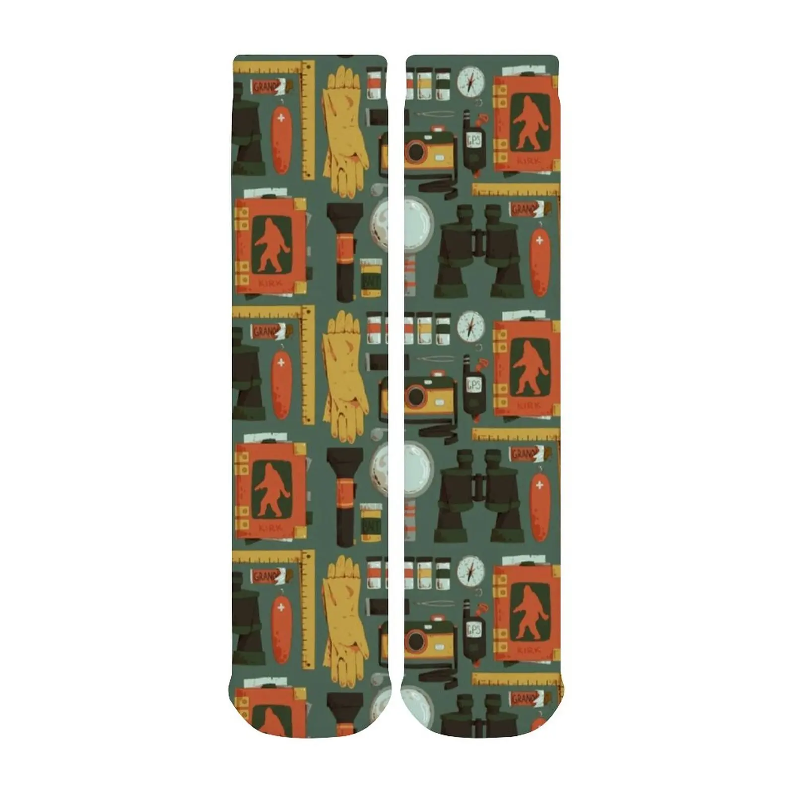 

X Files Socks Large Chemical Fiber Pretty Stockings Paint Boy Antibacterial Cycling Socks