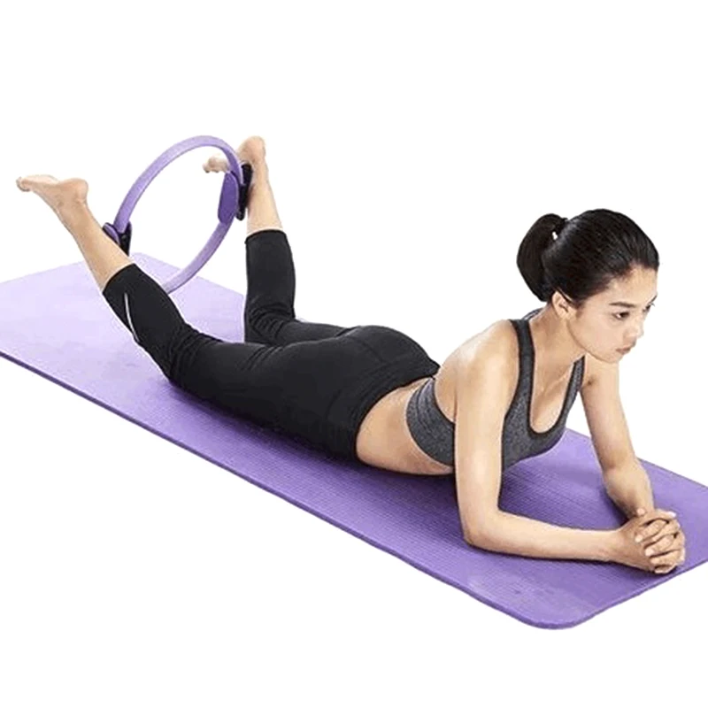 

Sporting Goods Yoga Ring Pilates Ring Magic Circle Dual Grip Yoga tools Exercise Fitness Body Massage Loop Lose Weight Equipment