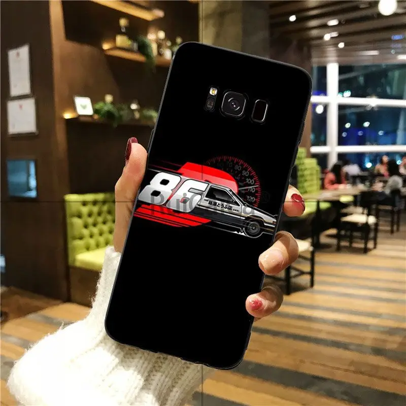 Ruicaica начальный D AE86 цветной умный чехол для телефона чехол для Galaxy S6 edge plus s7 edge s8 plus s9 plus
