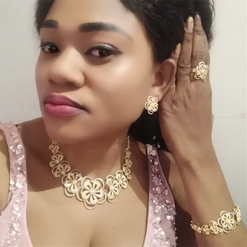 Женский комплект свадебных аксессуаров Fani итальянский ювелирных украшений в