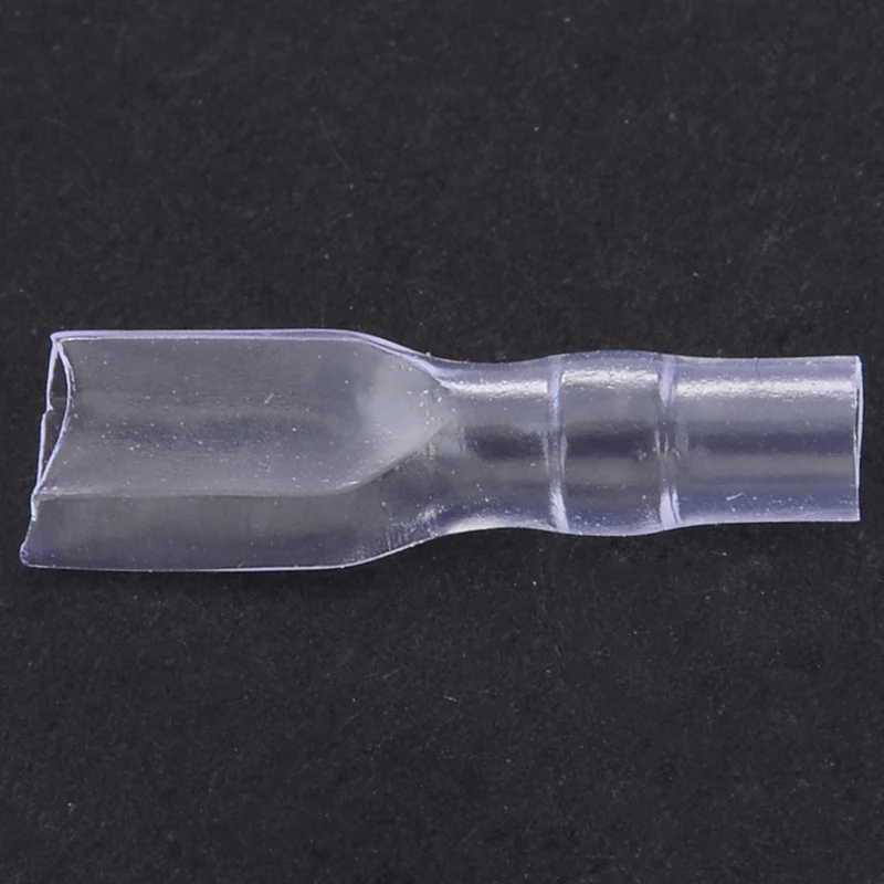 Латунные обжимные клеммы 100 шт./лот 4 8 мм гнездовые разъемы и пластиковые