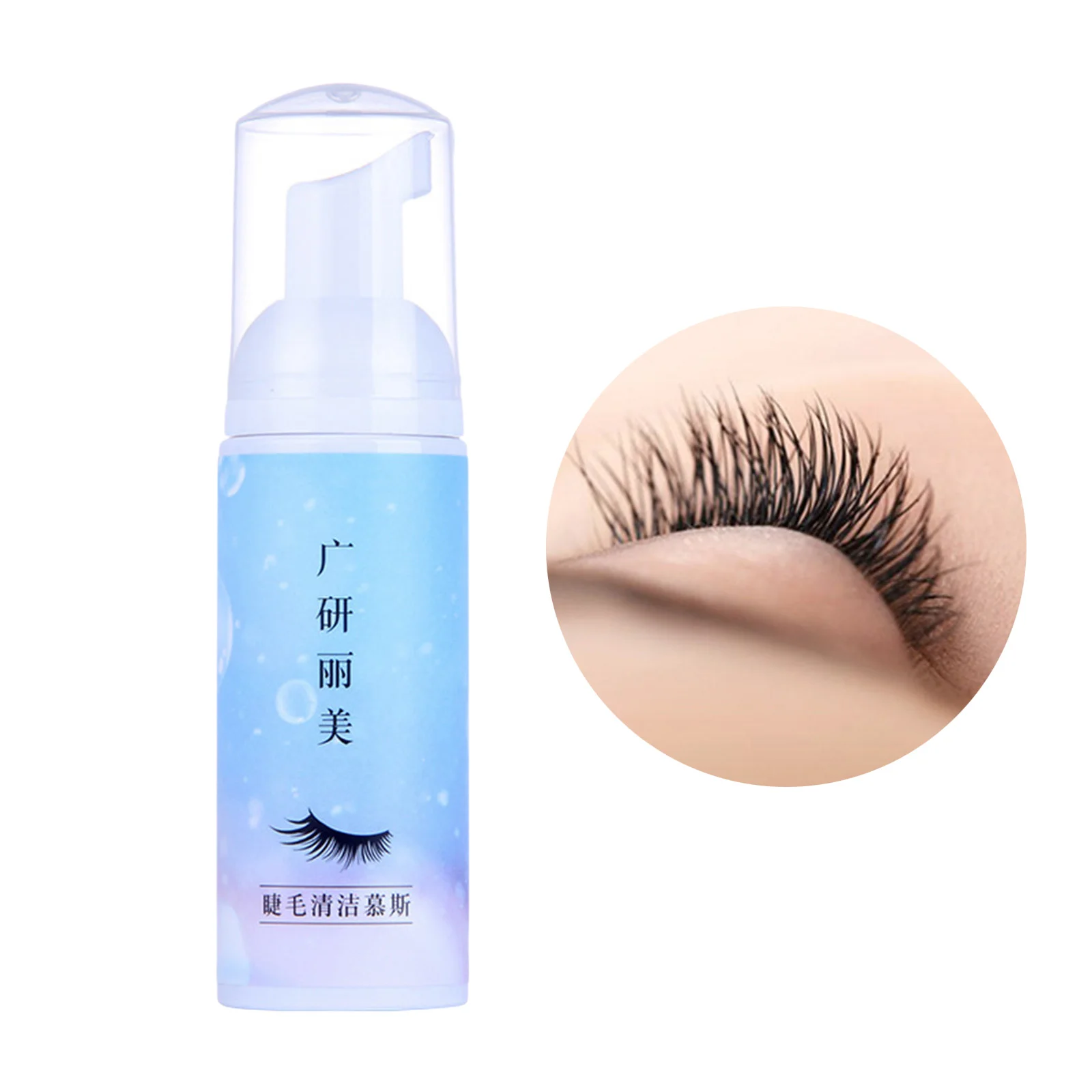 Eyelash Extension Shampoo Foam Cleanser Nourishing Formula for Home use | Красота и здоровье