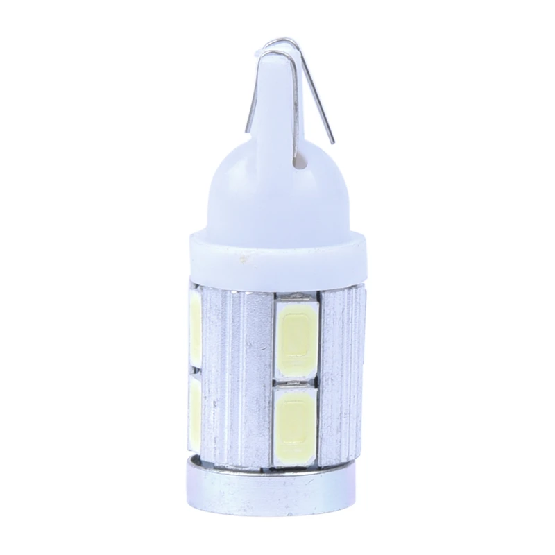 Лучшая цена 10 194 168 W5W лампа 10 SMD светодиодов DC12V белый для автомобиля